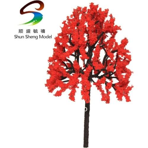 R0164 Scale Train Layout Set Model Trees N HO 6cm