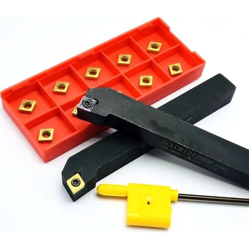 10 pieces of milling insert CCMT060204 VP15TF UE6020 metal turning tool external turning tool CNC tool CCMT 060204 carbide inser