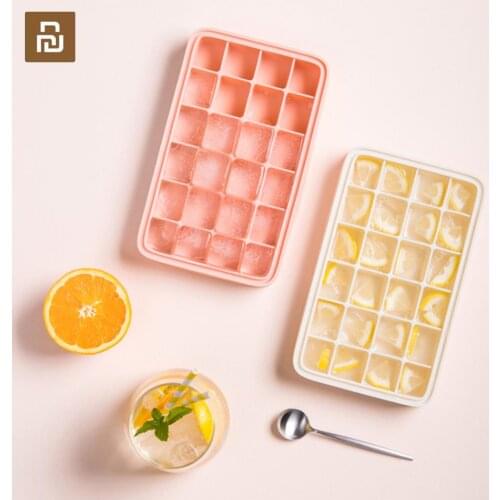 Jordan&Judy Ice Tray Silicone Ice Tray Colorful Ice Cube Tray Homemade Small Freezer Frozen DIY Ice Mold Ice Lattice
