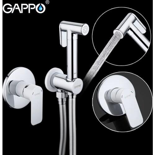 Gappo Bidet Faucets Brass Bathroom shower tap bidet toilet sprayer Bidet toilet washer mixer muslim shower ducha higienica G7248