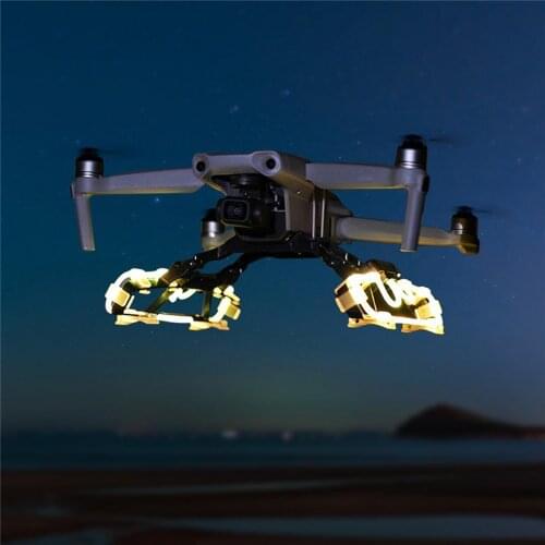 Heightened Landing Gear Luminous Water Surface Floating Buoyancy Stick Training Kit for DJI Mavic Air 2 Drone Parts