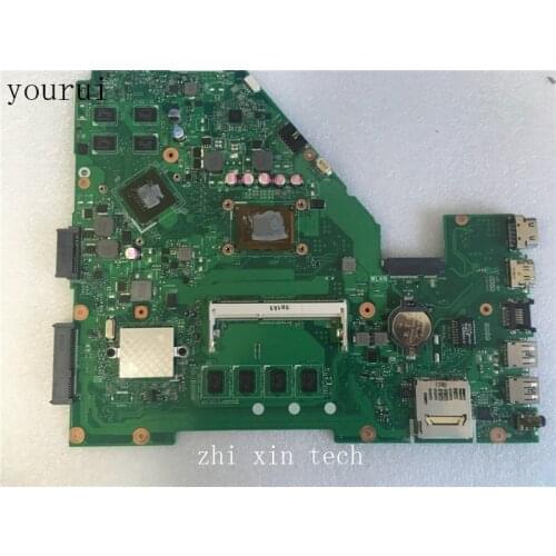 Yourui High quality For ASUS X550CC Laptop motherboard REV 2.0 with i5-3337u CPU Test work perfect