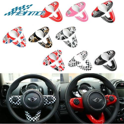 For MINI Countryman F60 for MINI Clubman F54 for MINI Cooper F56 F57 Car Steering Wheel Sticker for MINI Cooper Accessories
