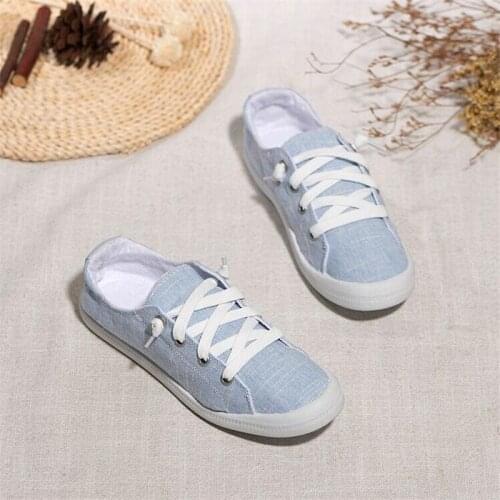 42 Big Size Shoes Woman Sneakers White Sneakers Canvas Shoes Women Summer Schue New Casual Fashion Walking Shoe Sneaker Women