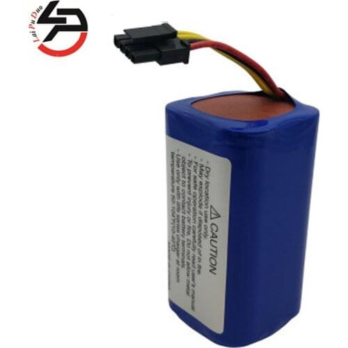 Rechargeable 14.8V for PuNi P1 P1S P2 P3 for Sank KAKAT 760 780T 790T Vacuum Cleaner Sweeper 2600mAh Li-Ion