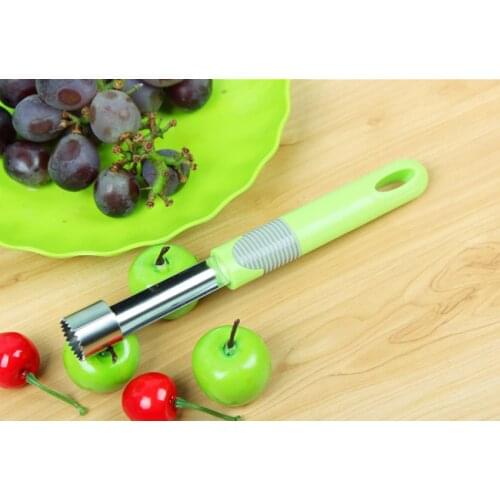 Home Kitchen Tool Stainless Steel Core Seed Remover Fruit Apple Corer Pear Twist