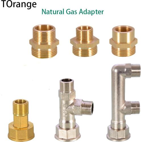 Pipe Fittings The Gas Meter Is Suitable for M30 To 1/2IN 3/4IN Conversion Adapter Gas Meter Union Joint Accessories