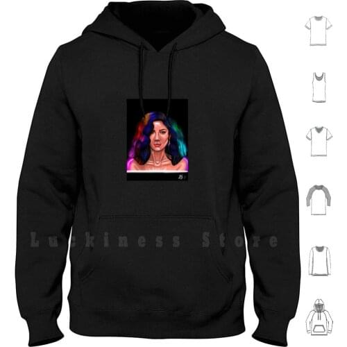 Marina And The Diamonds Digital Artwork Hoodie Long Sleeve Marina Marina Diamandis Marina And The Diamonds Procreate