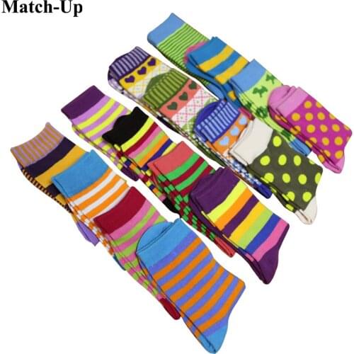 Match-Up Women's Colored Socks