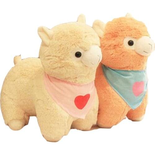 BOLAFYNIA Creative trade alpaca plush toy doll birthday gift Valentines Day Stuffed toy