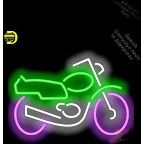 Neon Signs for Motorcycle Light Sign Handcrafted Neon Bulbs sign Glass Light Advertisement enseigne lumineuse Shops Display beer
