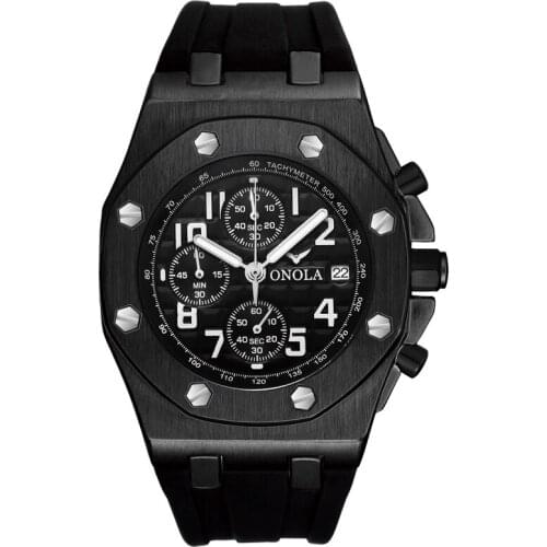 2021 New Top Brand Sport Luminous Watches Silicone Bracelet Fashion Luxury Waterproof Quartz Watch for Men Relojes Wristwatches