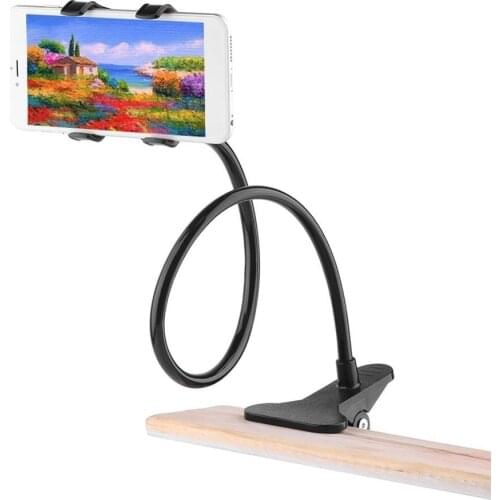New 360 Rotating Flexible Long Arm cell phone holder stand lazy bed desktop tablet car selfie mount bracket for iphone 6