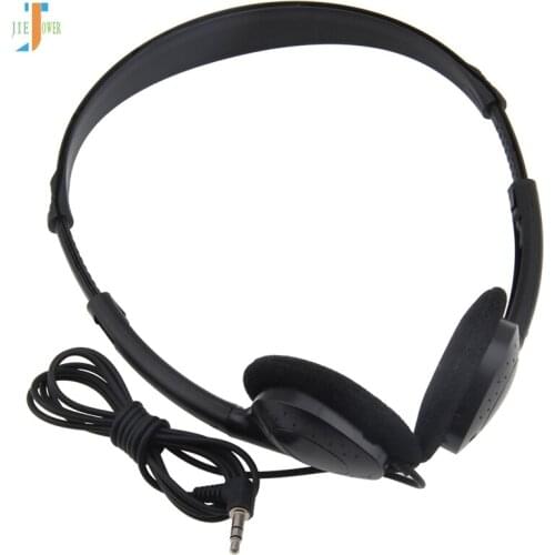 Disposable Cheapest headset headphone F type plug wired Plastic gift headphones factory 3.5mm for PC mp3 phone wholesale 100 pcs