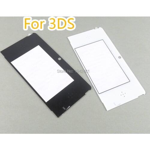 10PCS FOR 3DS New Replacement Plastic Top Front LCD Screen Frame Lens Cover For Nintendo 3DS