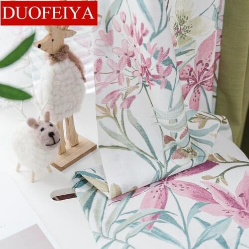 New Printing Stitching Plain Semi-shading Curtains for Living Dining Room Drapes In Living Room Curtains for Bedroom