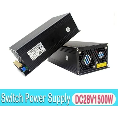 Regulated 28V Power Supply Switching 1500W Driver Transformer 110V 220V AC DC28V SMPS for CCTV Stepper Motor Machinery