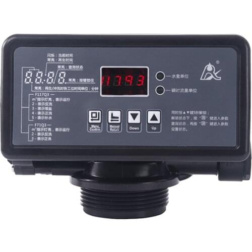 Q series water treatment control valve automatic softening valve F117Q3 F116Q1 65505