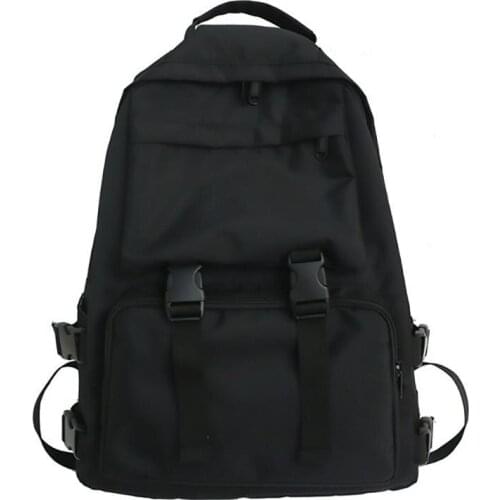 Black Backpack New Trend Female Backpack Fashion Women Backpack Waterproof Large School Bag Teenage Girls Student Shoulder Bags