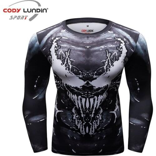 Dry Fit Compression Shirt Gym Running T-shirt Long Sleeve Sport Tight Workout Sportswear Rashgard Training Jogging Fitness Shirt
