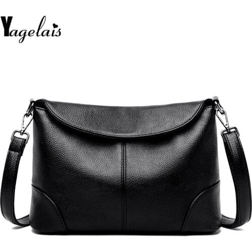 2020 Brand Genuine Leather Clutch Bag Small Soft Leather Handbag Women Fashion High Quality CrossBody Bag Ladies Shoulder Bags