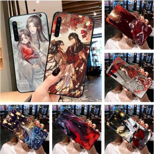TOPCASHOP style Tian Guan Ci Fu Phone Case For OPPO Realme 6 Pro XT Realme C3 5 Pro C2 RENO2-Z A11X