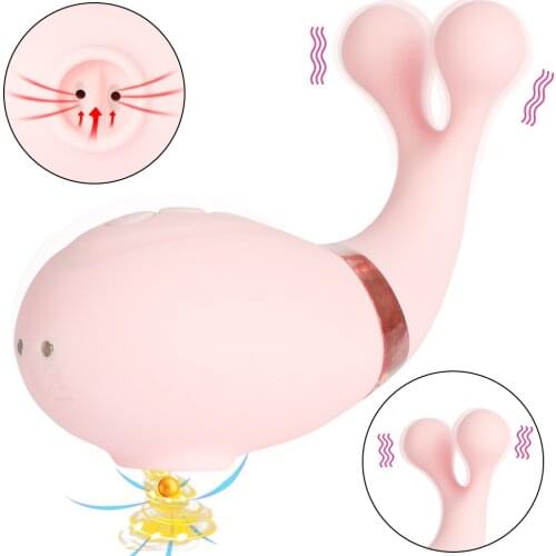 10 Speeds Vagina Sucking Vibrator Vibrating Sucker Oral Sex Suction Clitoris Stimulation Female Masturbator Sex Toys For Adults