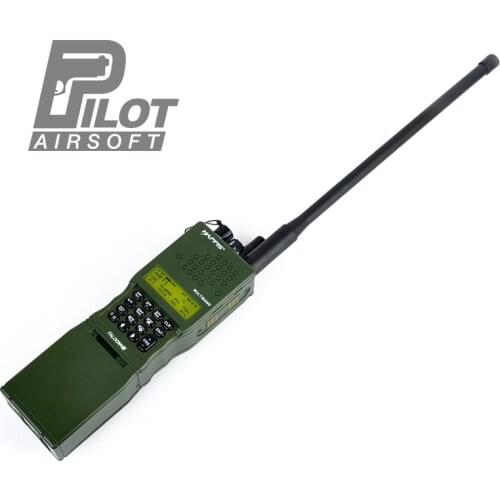PilotAirsoft Z Tactical AN/PRC-152/148 Dummy Radio Case Hunting Wargame Military Talkie Walkie Model with Raido Pouch Bag