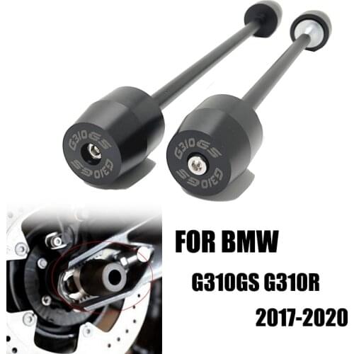 Motorcycle Front Rear Axle Fork Wheel Protector Crash Slider For BMW G310GS G310R G 310 GS G 310R 2017 2018 2019 2020