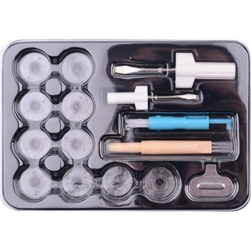 1set Sewing machine tool Set Bobbin screwdriver Brushing Threading device home function combination set 15pcs/set