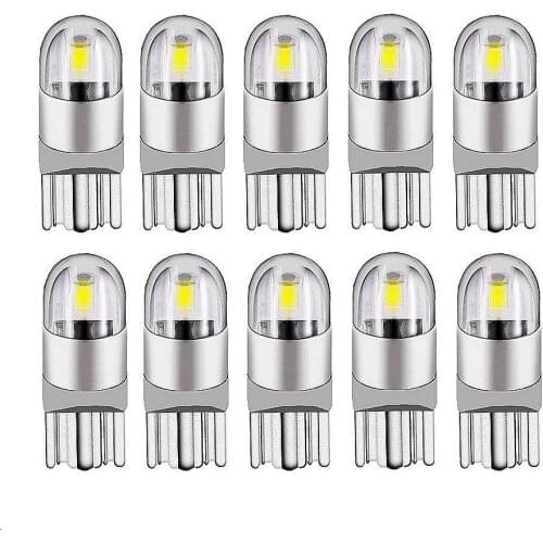 ASLENT 1pcs T10 W5W 194 168 Car Led Light Bulbs 3030 SMD White Red Ice blue Yellow 12v Clearance Break Light Turn Signal Lights
