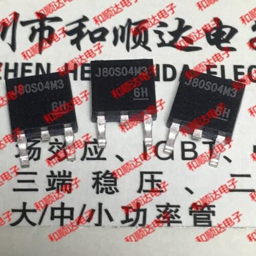 10pcs/lot J80S04M3 TJ80S04M3L New stock TO-252 -40V -80A