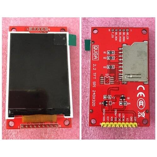 2.2 inch HD SPI TFT LCD Color Screen Module ILI9341 Drive IC 240*320 Compatible for 5110 STM32 C51