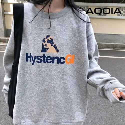 2021 Spring Plus Size Female Pullovers Korean style Oversize Cotton Printing Women Sweatshirt Loose Women Hoodies Sweatshirt