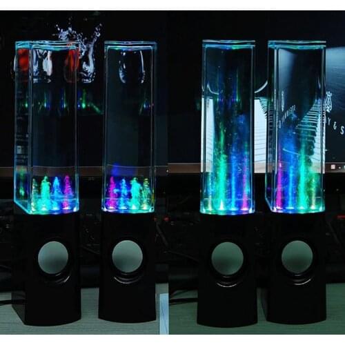 TV Computer Fountain Water Dance Bluetooth Speaker Home Theater LED Lantern Sound Column HiFi Wireless Subwoofer Music Center