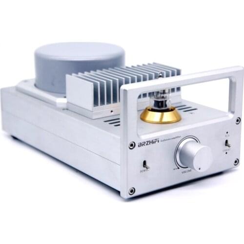 BRZHIFI 2X40W gallstones combined with Bluetooth power amplifier, 6H3 tube + STK407-050 human voice is great, distortion 0.05