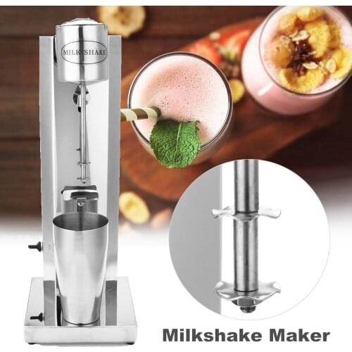110V/220V Electric Stainless Steel Milkshake Maker Machine Smoothie Cup Set Cocktail Shaker