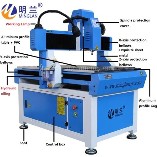 6090 cnc router machine for wood /china cnc router machine 0609 / plywood cnc cutting machine cost