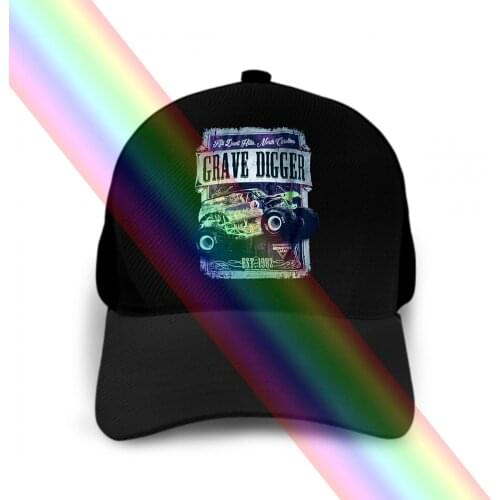 Grave Digger Monster Jam Cap Hat Size Small