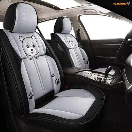 KAHOOL flax car seat covers For Volkswagen vw passat b5 b6 b7 polo 4 5 6 7 golf tiguan jetta touareg seat cover cars seats