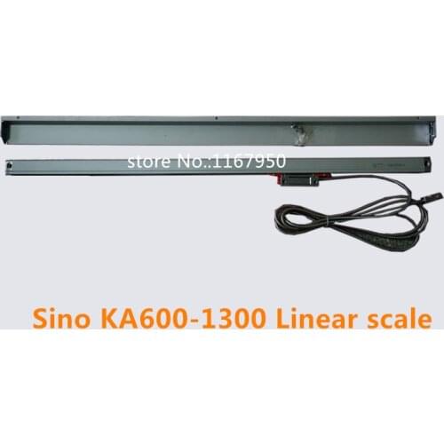 Sino KA600 1300 1400 1500 1600 1700 1800 1900 2000 2100 5um linear encoder with scale cover lathe linear scale dro