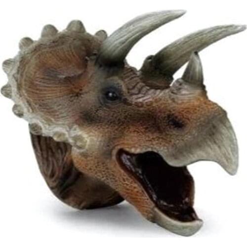 Soft Dinosaur Hand Puppet Tyrannosaurus Rex Head Hand Puppet Figure Gloves Toys Children Role Play Gift