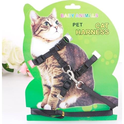 Adjustable Pet Dog Automatic Traction Rope Accessories For Pets Cat Harness Dog Nylon Collar Rope leash Belt Cat Kitten Halt E