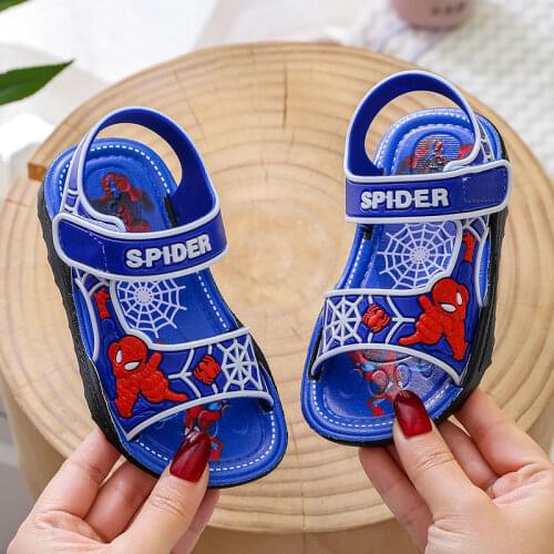 Boys Girls Leather Outdoor Hiking Sandals Summer Beach Adjustable Strap Sport Sandal Kids Shoes for Girl Sandals Boys Sandals
