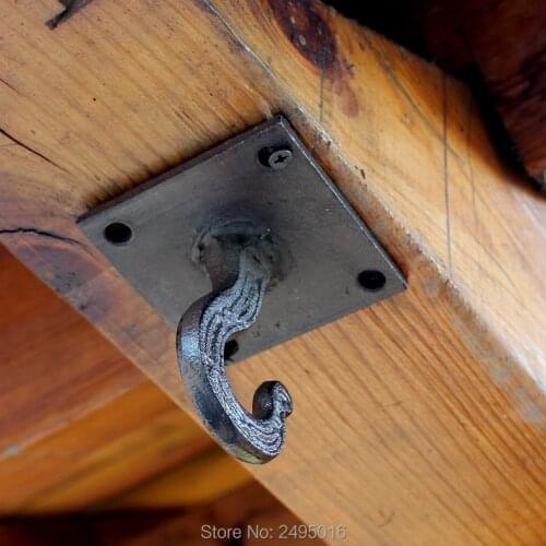 Cast iron hook Ceiling Hook decorative Hook house decor for home
