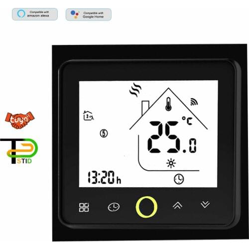 Smart Gas Boiler WIFI RS485 Thermostat 24V/220V for Chip TUYA Optional Works with Alexa Google home