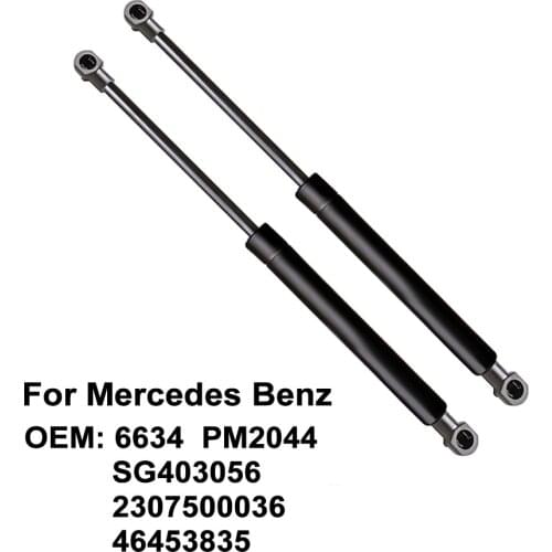 Tailgate Gas Spring Strut Lift Cylinder Support 6634 PM2044 SG403056 2307500036 46453835 for Mercedes Benz SL500 SL55 SL600
