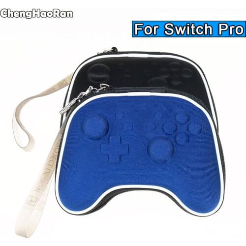 ChengHaoRan Eva Hard Pouch Shell Case Bag Protective Game Carrying Storage Travel Bag for Nintendo Switch NS NX Pro Controller