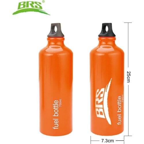 530/750ML Gas Oil Fuel Bottle Container Outdoor Camping Emergency Petrol Gasoline Canister Fuel Storage Tank With Ring Handle
