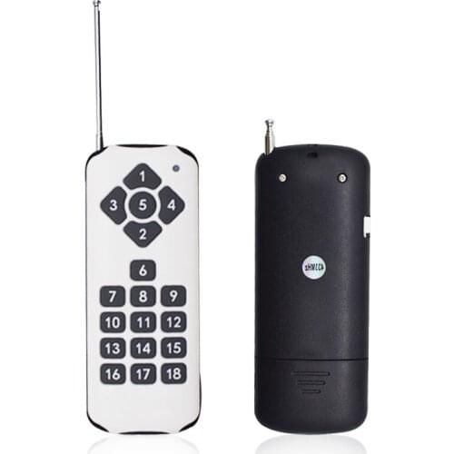 Extra 18 CH Channels 18CH RF Wireless Remote Control Transmitter 433 MHz